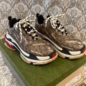 GUCCI BALENCIAGA COLAB SNEAKERS